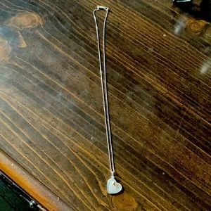 Minnie mouse heart charm